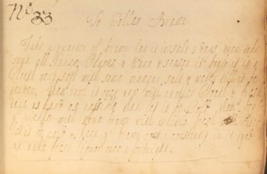 An 18th century recipe for collaring and pickling brawn from The Cookbook of Unknown Ladies